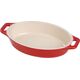 STAUB Staub Oval Πιάτο Κεραμικό, οβάλ, Κόκκινο, 37εκ 13930958 4009839317279