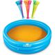 Zuru Bunch O Balloons Splash Pool med Tropical Party med over 100 selvlukkende vandballoner til at fylde hurtigt 13970414 4894680029569