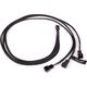 Alphacool Alphacool Y-Splitter 3-Pin auf 3x 3-Pin - 60 cm