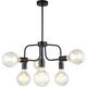 Lampa wisząca Italux Kristy MDM-3678/6 BK
