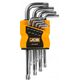 JCB JCB TORX  9szt.  T10-T50 Z OTWOREM