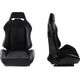 MTuning Fotel sportowy R-LOOK Skóra Black