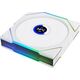 Lian Li UNI FAN TL Wireless LCD Lüfter, ARGB, PWM - Reverse Blade, 120 mm, weiß