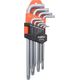 BOXER Torx nøglesæt 9 dele - CR.V stål 13800146 5708614314036