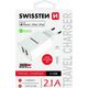 Ładowarka Swissten 2x USB-A 2.1 A (22055000)