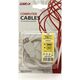 Kabel USB Logo USB-A - USB-A 0.3 m Szary