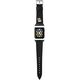 Karl Lagerfeld Karl Lagerfeld Pasek KLAWLOKHK Apple Watch 42/44/45mm czarny/black strap Saffiano Karl Heads
