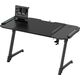 Biurko Ultradesk Space XXL V2 Czarne 144 cmx70 cm