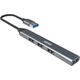 HUB USB Marvo USB (3.0) hub 4-port, UH-ATC01, metalowy, Marvo