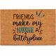Giftdecor FRIENDS χαλάκι πόρτας από ίνες καρύδας, 40 x 60 cm 14195145 8430852686176