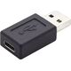 Adapter USB USB-C - USB Czarny