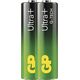 GP Bateria alkaliczna, AA (LR6), AA, 1.5V, GP, blistr, 2-pack, Ultra Plus
