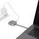 Magnetyczna obudowa SSD 4smarts do 4TB    z podpórką 3C MagSafe szary 541311