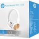 HP DHH-1206 White s�uchawki z mikrofonem, przewodowabia�o-z�ota, klasyczna typ 3,5mm jack