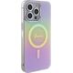 Guess Guess GUHMP15LHITSP iPhone 15 Pro 6.1" różowy/pink hardcase IML Iridescent MagSafe