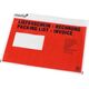 Følgeseddelslomme Master'In 240X162mm C5 rød m/trick 1000 stk/kar - (1000 stk.) 14081151 3597320265495