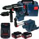 Σφυρό δράπανο Bosch BOSCH HAMMER SDS+ GBH 18V-26 F SOLO 2.6J + ΛΑΒΗ 13mm + ΔΙΣΚ. GDE 18V-16 LB 14158663 4053423256925