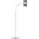 LogiLink Standfuß mit Schwanenhals für Mobilgeräte, silber geignet für 4.7" (11,94 cm) - 12.9" (32,77 cm) Smartphones - 1 Stück (AA0082A)