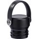 Hydro Flask Standard Mouth Flex Straw Cap water bottle, 700 ml - Black