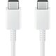 Kabel USB Samsung USB-C - USB-C 1.8 m Biały (EP-DX310JW)