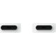 Kabel USB Samsung USB-C - USB-C 1.8 m Biały (EP-DX310JW)