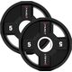 TPC SET ZESTAW TALERZY OLIMPIJSKICH POLIURETANOWYCH 2 x 2.5 - 25 KG CPU - 155KG HMS