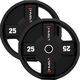 TPC SET ZESTAW TALERZY OLIMPIJSKICH POLIURETANOWYCH 2 x 2.5 - 25 KG CPU - 155KG HMS