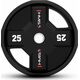 Talerze olimpijskie TPC25 z powłoką CPU HMS 25 kg