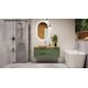 Washbasin faucet INVENA GABRO PLUS, high, chrome, with marble handle