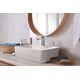 Washbasin faucet INVENA PAROS, low, chrome color