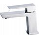 Washbasin faucet INVENA PAROS, low, chrome color