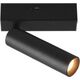 LED spotlight TRIO AMBALA, 1 x 5W, 2300/3000/4000K 500 lm black 16.5x15x4cm