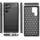 ETUI Futerał Forcell CARBON do SAMSUNG Galaxy S22 Ultra czarny CASE