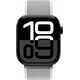 Pasek sportowy Crong Nylon do Apple Watch 44/45/46/49 mm Silver Grey - Gwarancja bezpieczeństwa. Proste raty. Bezpłatna wysyłka od 170 zł.
