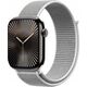Pasek sportowy Crong Nylon do Apple Watch 44/45/46/49 mm Silver Grey - Gwarancja bezpieczeństwa. Proste raty. Bezpłatna wysyłka od 170 zł.