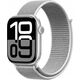 Pasek sportowy Crong Nylon do Apple Watch 44/45/46/49 mm Silver Grey - Gwarancja bezpieczeństwa. Proste raty. Bezpłatna wysyłka od 170 zł.