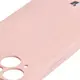 Bizon Case Silicone Magnetic Apple iPhone 15 light pink