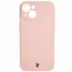 Bizon Case Silicone Magnetic Apple iPhone 15 light pink
