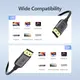 Tech-Protect Ultraboost Cable DisplayPort / DisplayPort 1.4 4K 60Hz 200cm Black