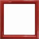 DIAMOND DOTZ Diamond Dotz Ramme 8 x 8 cm, Rød 13800299 4897073245287