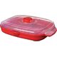 Sistema Sistema Facile Bacon, Blanc/Rouge, 28,7 x 21,9 x 7 cm 13939289 9414202011435
