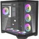 Obudowa komputerowa Darflash FT418 PRO + 7 wentylatory aRGB (czarny)