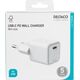 Deltaco USB-C μίνι φορτιστής sieninis įkroviklis DELTACO 1x USB-C, PD 20 W, baltas / USBC-AC150 13432088 7333048057655