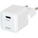 Deltaco USB-C μίνι φορτιστής sieninis įkroviklis DELTACO 1x USB-C, PD 20 W, baltas / USBC-AC150 13432088 7333048057655
