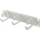 ORGANIZER KABLI 10" 1U Z 3 METALOWYMI UCHWYTAMI TYP B SZARY LANBERG