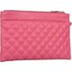 Guess Guess, Holdall, Eco Leather, Handbag, Quilted Effect And Cuff, Fucshia, 23 x 15 x 1.5 cm For Women