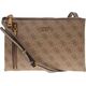 Guess Guess, Naya Mini, Double Zip, Crossbody Bag, Latte, HWSB78, For Women For Women