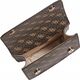 Guess Guess, Noelle, Leather, 4G Logo, Crossbody Bag, Brown, hwql78 79780, 18.5 x 14.5 x 7 cm, For Women For Women