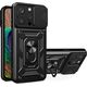 Hurtel Hybrid Armor Camshield etui iPhone 14 Pro Max pancerny pokrowiec z osłoną na aparat czarne