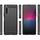 Hurtel Carbon Case etui do Sony Xperia 10 V elastyczny silikonowy karbonowy pokrowiec czarne